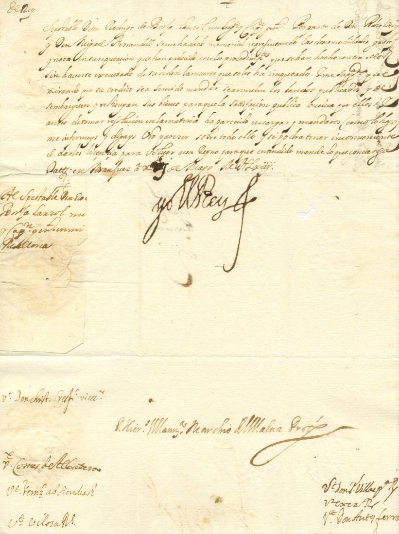 (1605-1665, King of Spain from 1621 and King Philip III of Portugal 1621-40) — Sophie Dupré Autographs