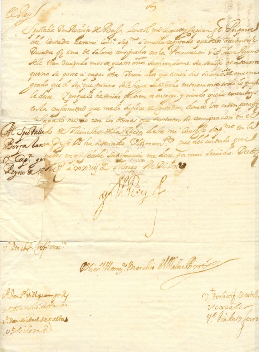 (1605-1665, King of Spain from 1621 and King Philip III of Portugal 1621-40) — Sophie Dupré Autographs