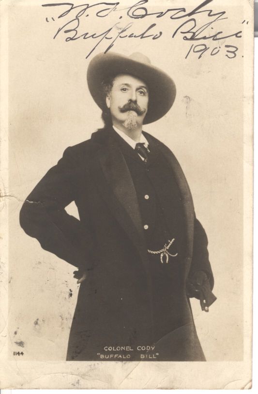(William Frederick, 1846-1917, 'Buffalo Bill', American Scout and Showman) — Sophie Dupré Autographs