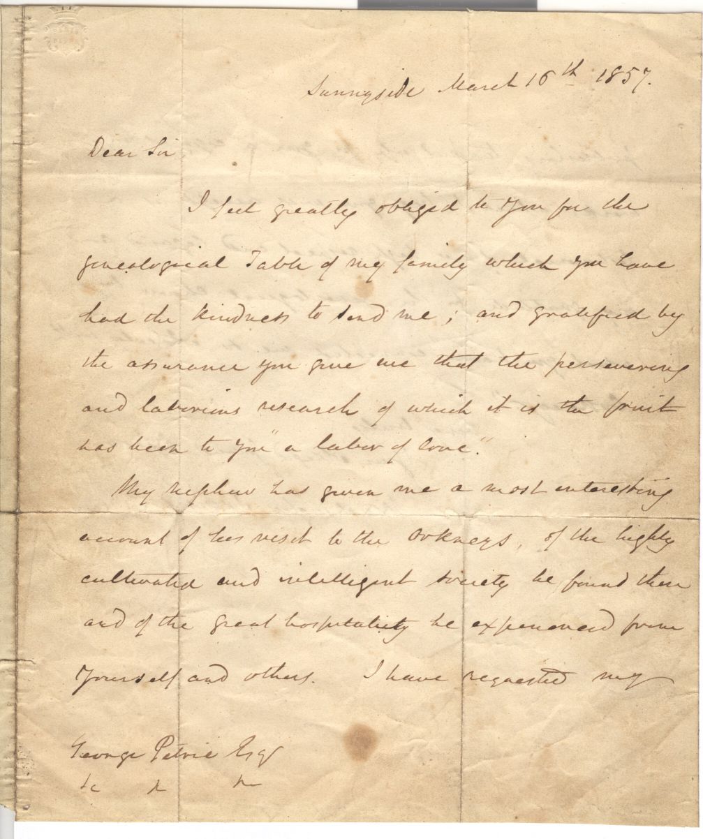 (Washington, 1783-1859, American Author of 'Rip van Winkle') — Sophie Dupré Autographs