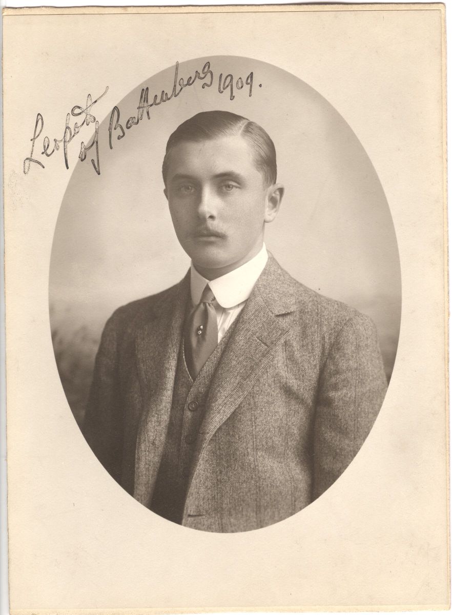 (Lord Leopold, 1889-1922, son of Prince Henry of Battenberg and Princess Beatrice, Grandson of Queen Victoria) — Sophie Dupré Autographs