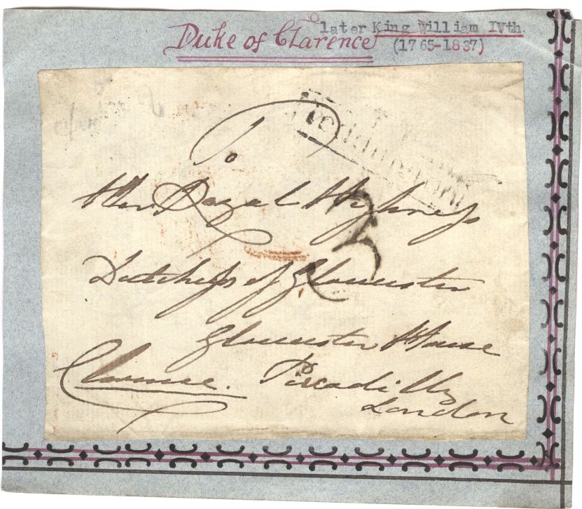 (1765-1837, King of Great Britain) — Sophie Dupré Autographs