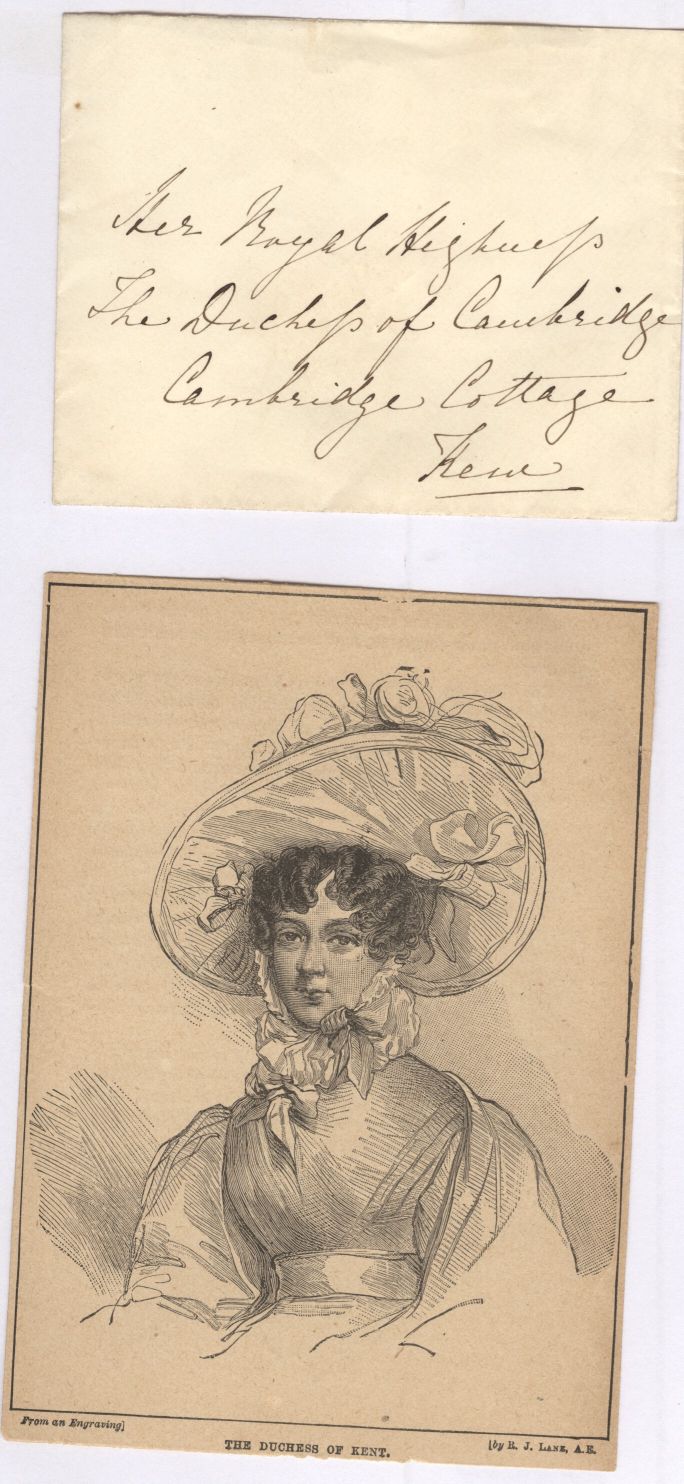 (Mary Victoria Feodore, 1857-1944, Princess, Daughter & Companion of Queen Victoria) — Sophie Dupré Autographs