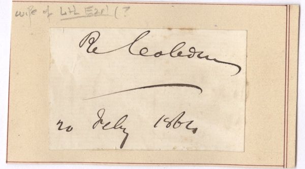 (Sir Richard, 1804-1865, Radical and Liberal Politician, Campaigner for Free Trade and Peace, Associate of the Anti-Corn Law League and the Cobden-Chealier Treaty) — Sophie Dupré Autographs