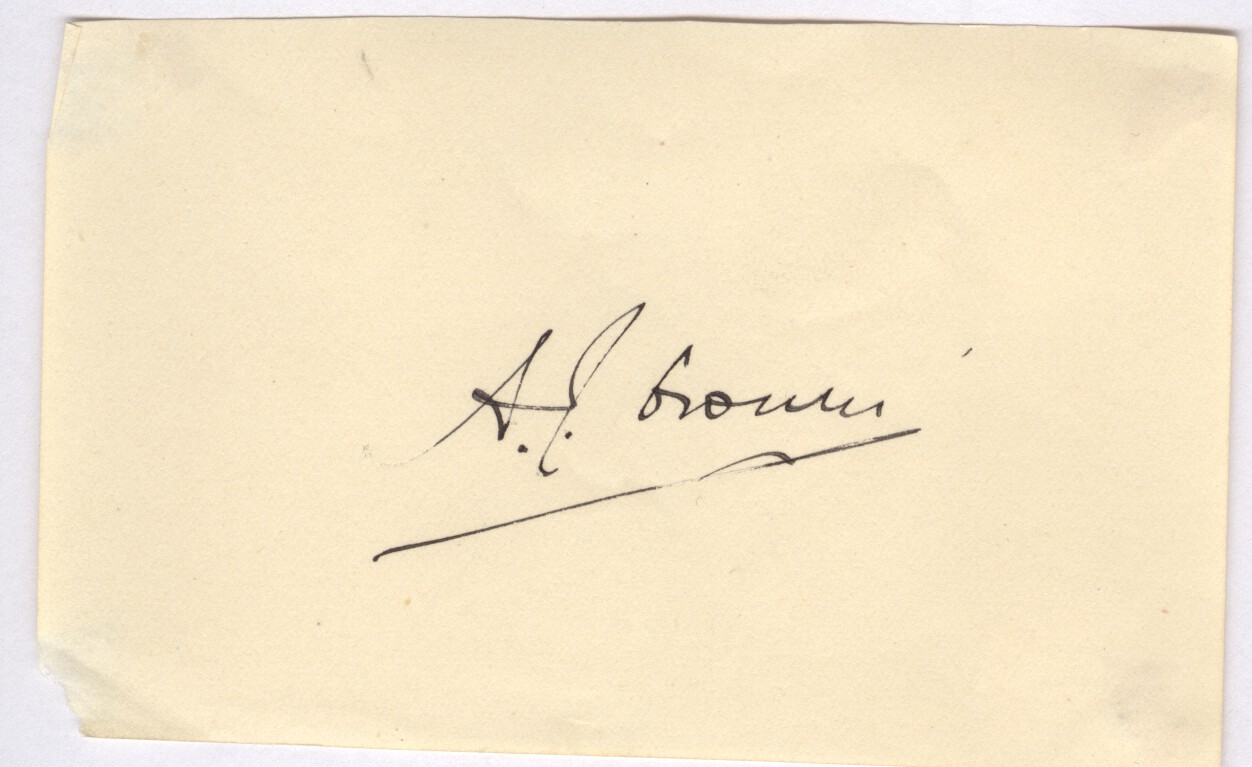 (A. J., 1896-1981, Scottish Novelist) — Sophie Dupré Autographs