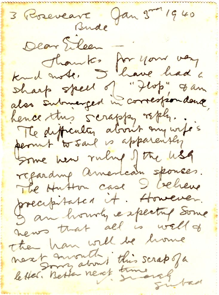 (Pen-name of Aylward Edward Dingle, 1876-1947, mariner, writer and broadcaster) — Sophie Dupré Autographs