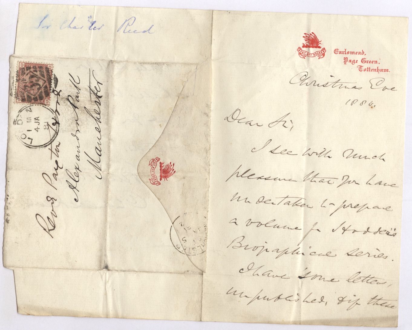 (Sir Charles, 1819-1881, Politician and lay Congregationalist) — Sophie Dupré Autographs