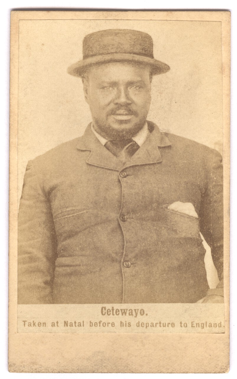(1826-1884, King of the Zulu Kingdom) — Sophie Dupré Autographs