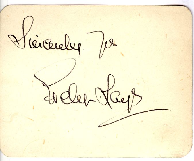 (Evelyn, 1900-1996, Musical Comedy Star) — Sophie Dupré Autographs