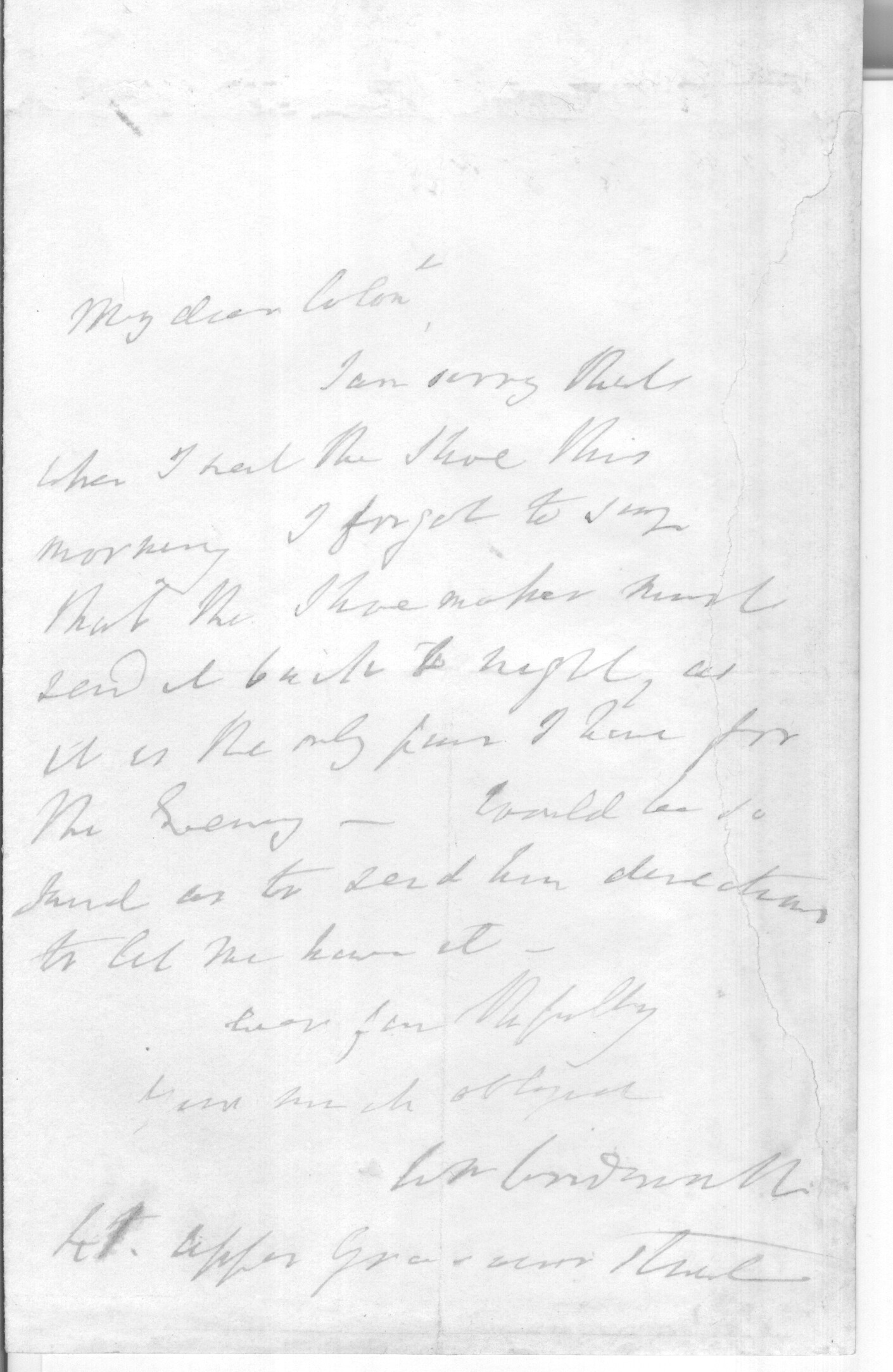 (William, 1770-1850, Poet Laureate) — Sophie Dupré Autographs