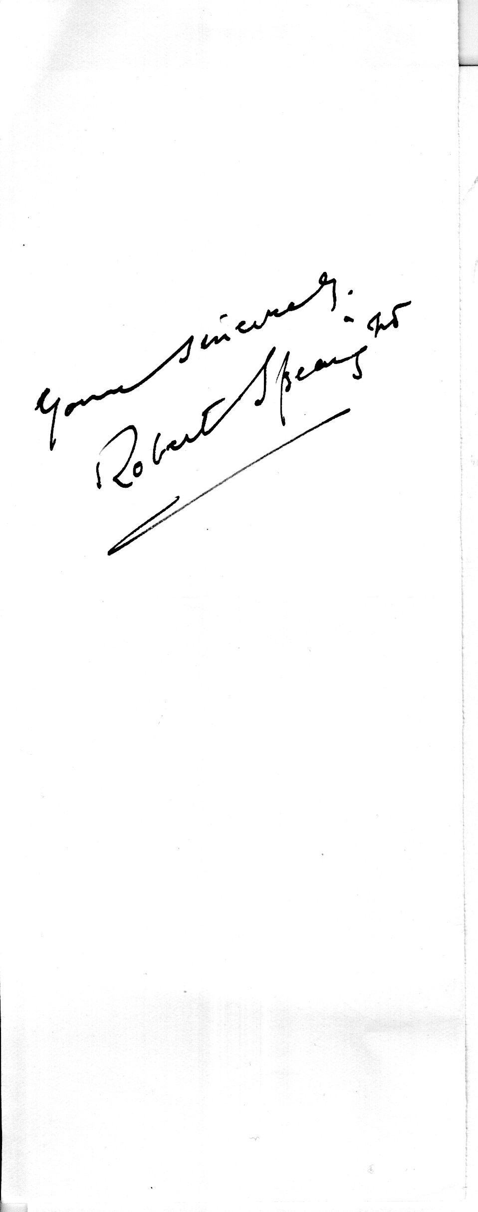 (Robert, 1904-1976, Actor and Writer) — Sophie Dupré Autographs