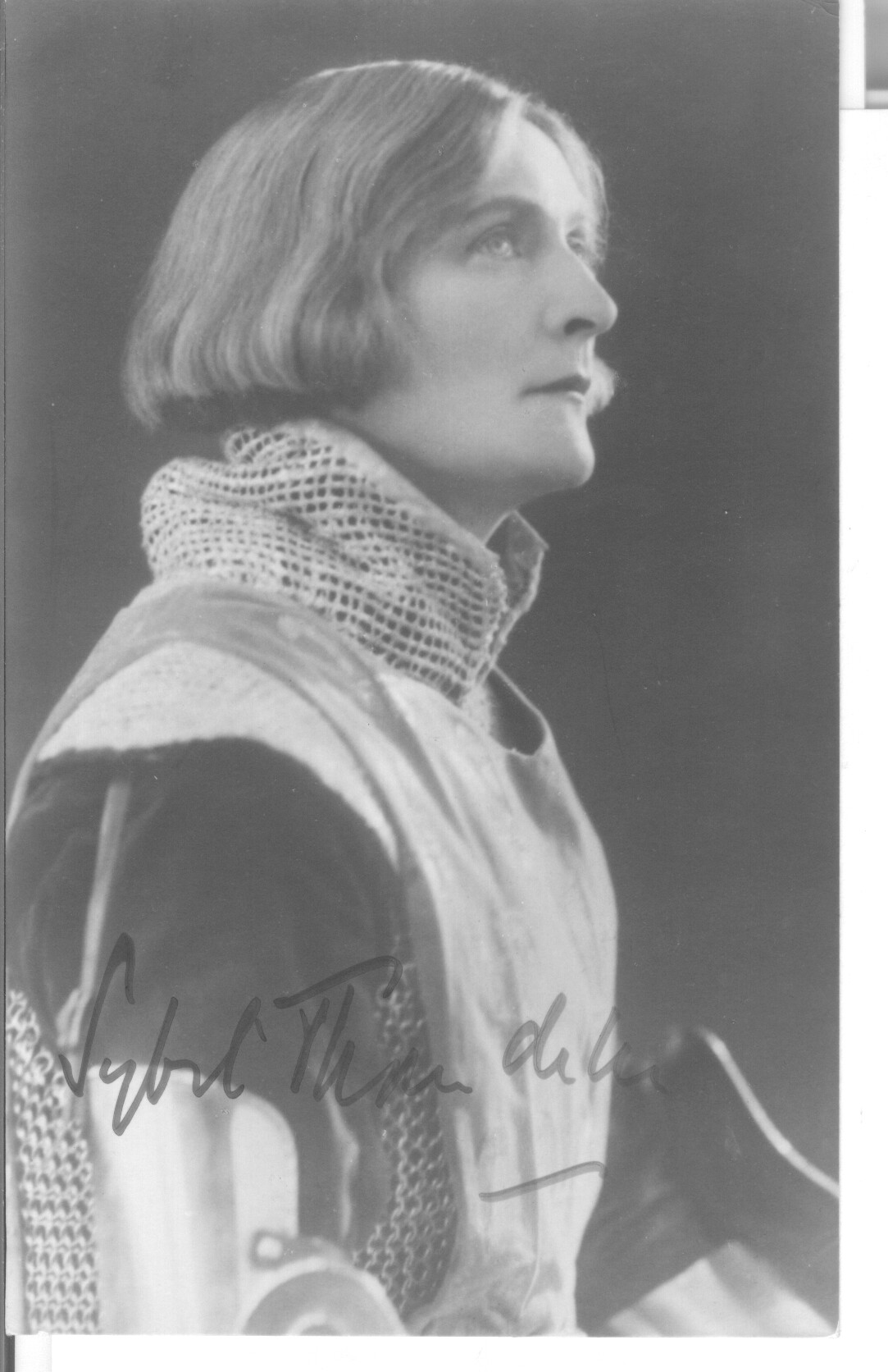 (Dame Sybil 1882-1976, Dramatic British Actress) — Sophie Dupré Autographs