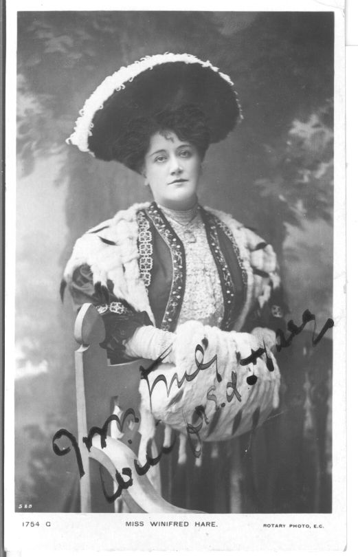 (Winifred, b. 1875, Actress and Singer) — Sophie Dupré Autographs