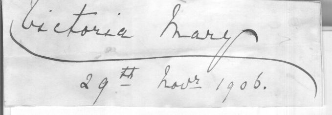 (of Teck, 1867-1953, Queen of George V) — Sophie Dupré Autographs
