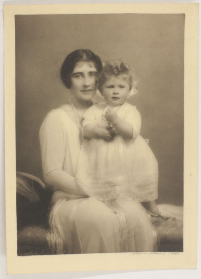 (1900-2002, Queen of George VI), and her daughter ELIZABETH II (1926-2022, Longest Serving Monarch of Great Britain)] — Sophie Dupré Autographs