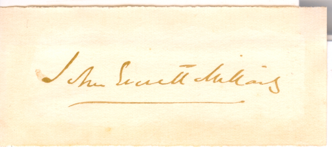 (Sir Charles Lock, 1793-1865, Painter, President of the Royal Academy) — Sophie Dupré Autographs
