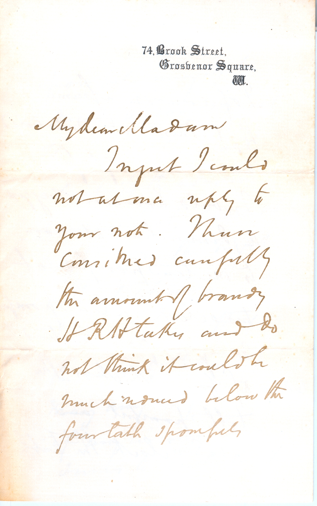 (Sir William Withey, 1816-1890, Physician to Queen Victoria, suspected to be 'Jack the Ripper'), Francis Manley SIMS (died 1902, Physician) and Sir Oscar CLAYTON (1816-1892, Surgeon to Prince of Wales) — Sophie Dupré Autographs