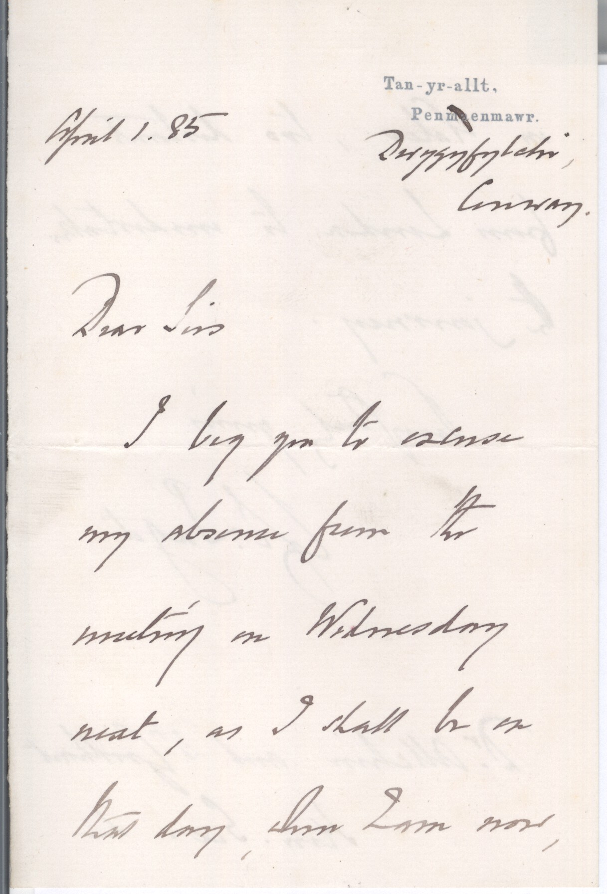 (Sir George Edward, 1809-1892, Physician & Professor at Cambridge) — Sophie Dupré Autographs