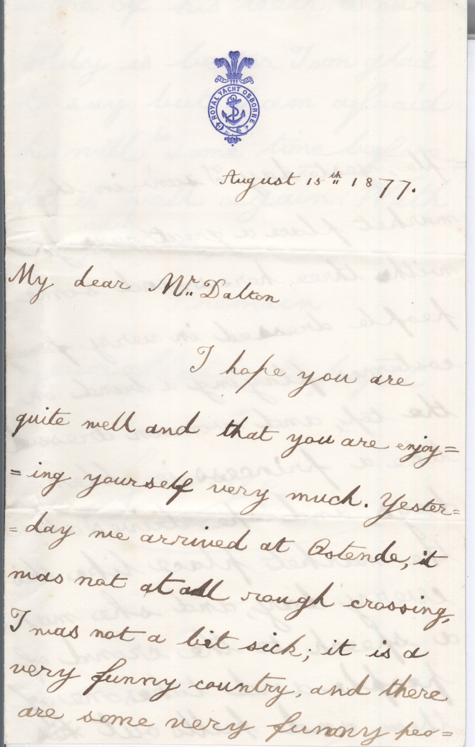 (1865-1936, King of Great Britain) — Sophie Dupré Autographs