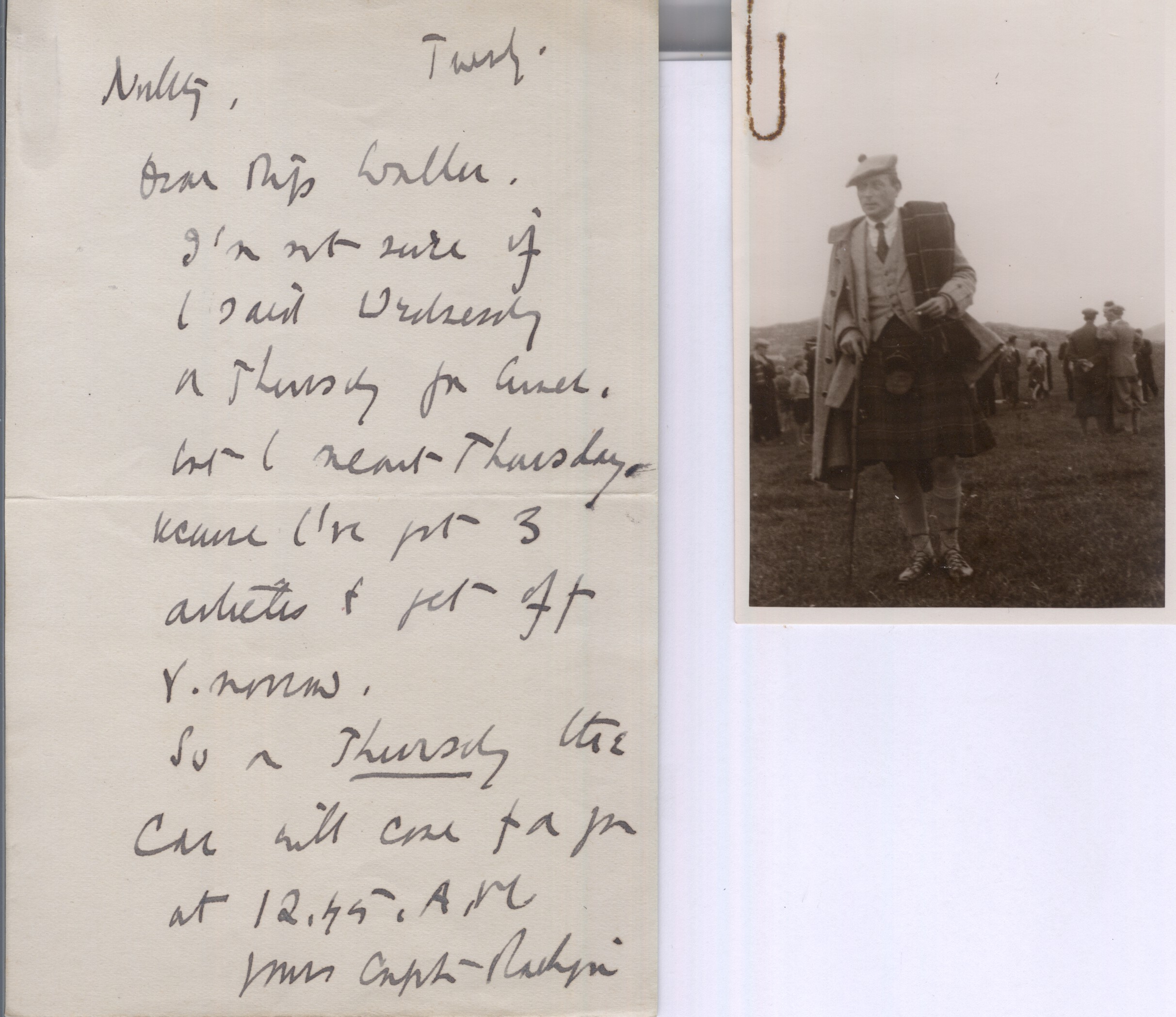 (Sir Compton, 1883-1972, Writer) — Sophie Dupré Autographs