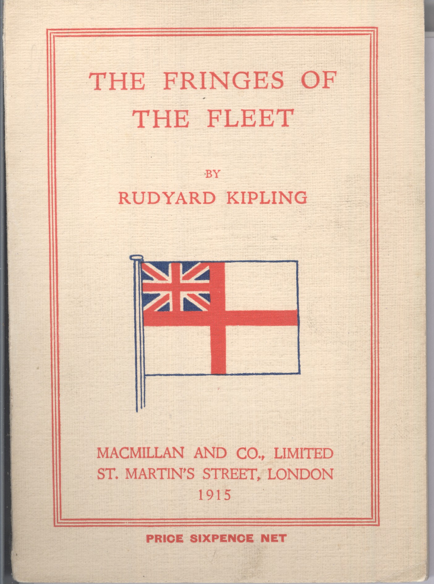 (Rudyard, 1865-1936, Novelist & Poet) — Sophie Dupré Autographs