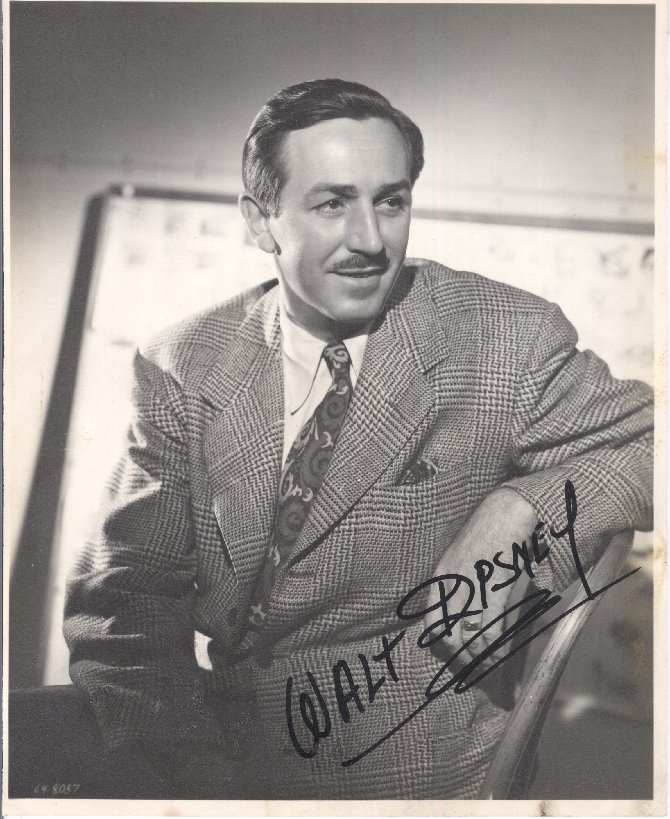(Walt, 1901-66, Cartoonist, creator of Mickey Mouse)] — Sophie Dupré Autographs