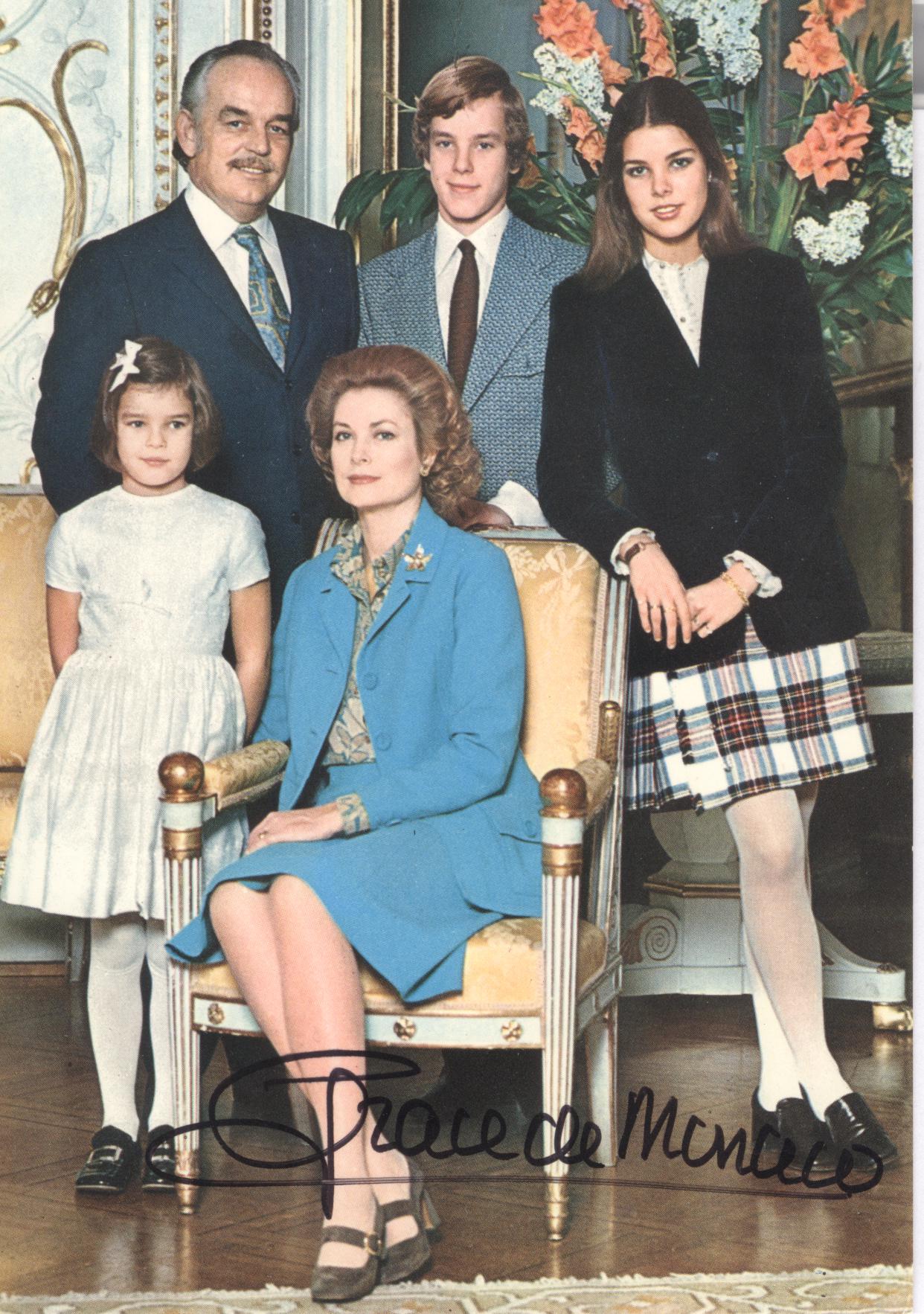 (Princess Grace of, 1928-1982, formerly Actress Grace Kelly) — Sophie Dupré Autographs
