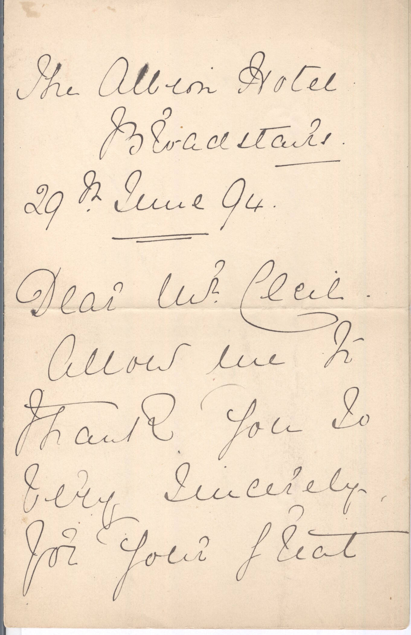 (Phyllis, 1862-1926, Actress, Stage Beauty) — Sophie Dupré Autographs