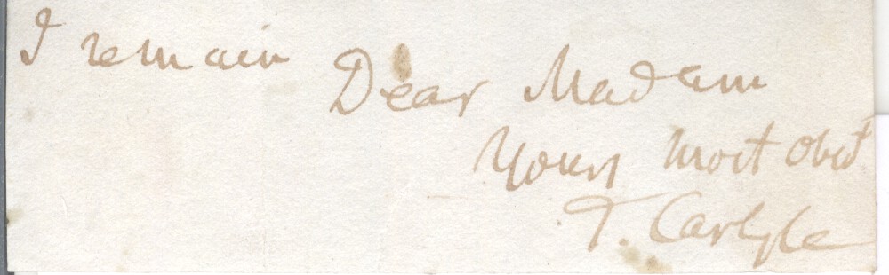 (Thomas, 1795-1881, Historian) — Sophie Dupré Autographs