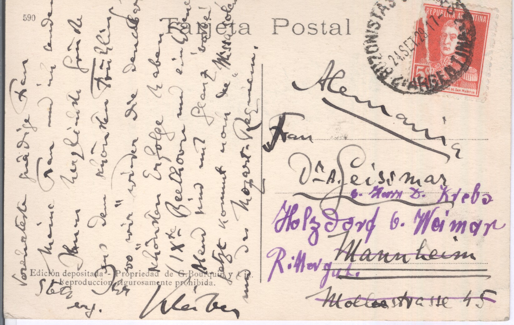 (Erich, 1890-1956, Austrian Conductor and Composer) — Sophie Dupré Autographs