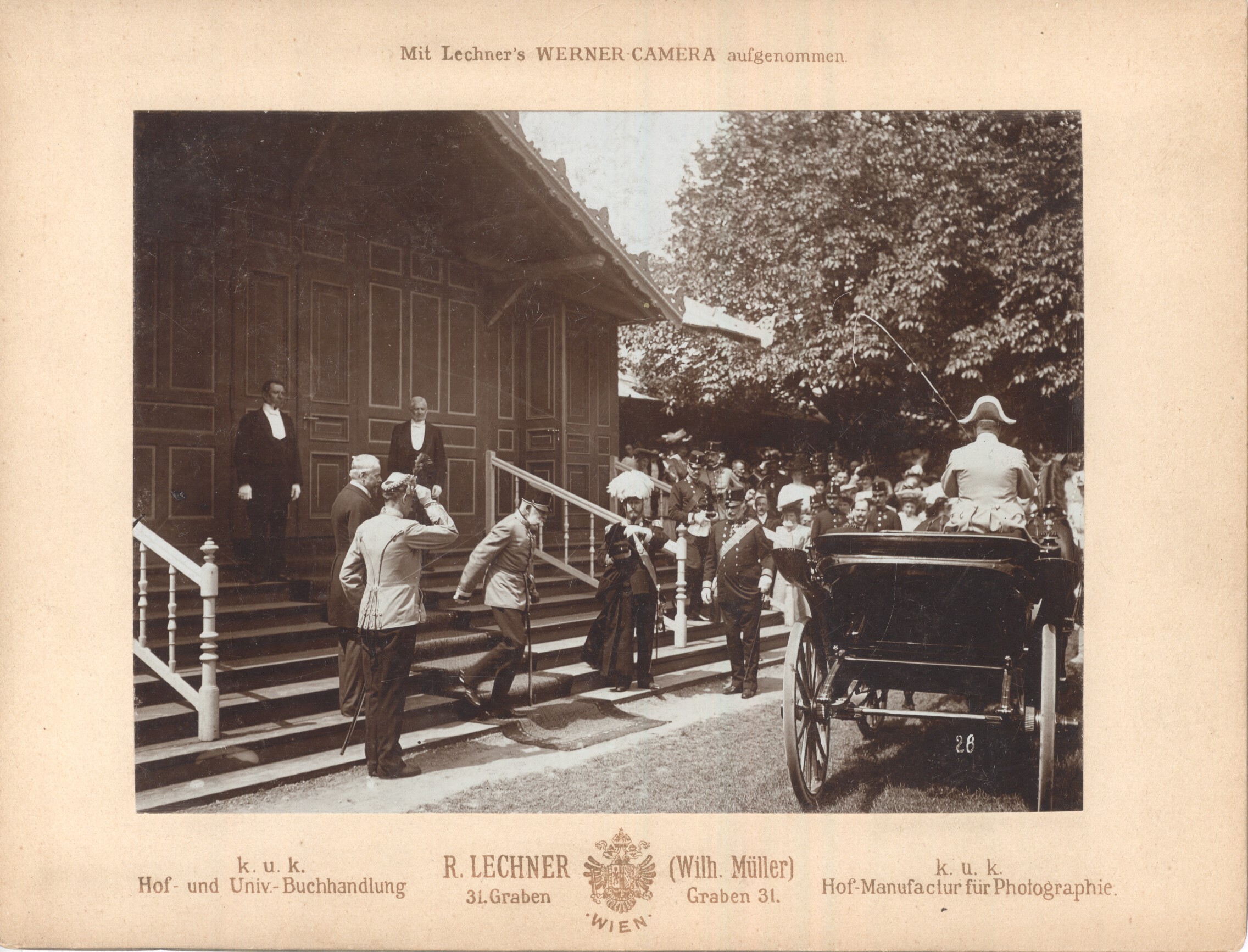 (1830-1916, Emperor of Austria, King of Hungary, his attack on Serbia in 1914 started World War I)] — Sophie Dupré Autographs