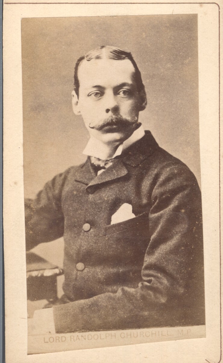 (Lord Randolph, 1849-1895, Chancellor of the Exchequer, Father of Winston)] — Sophie Dupré Autographs