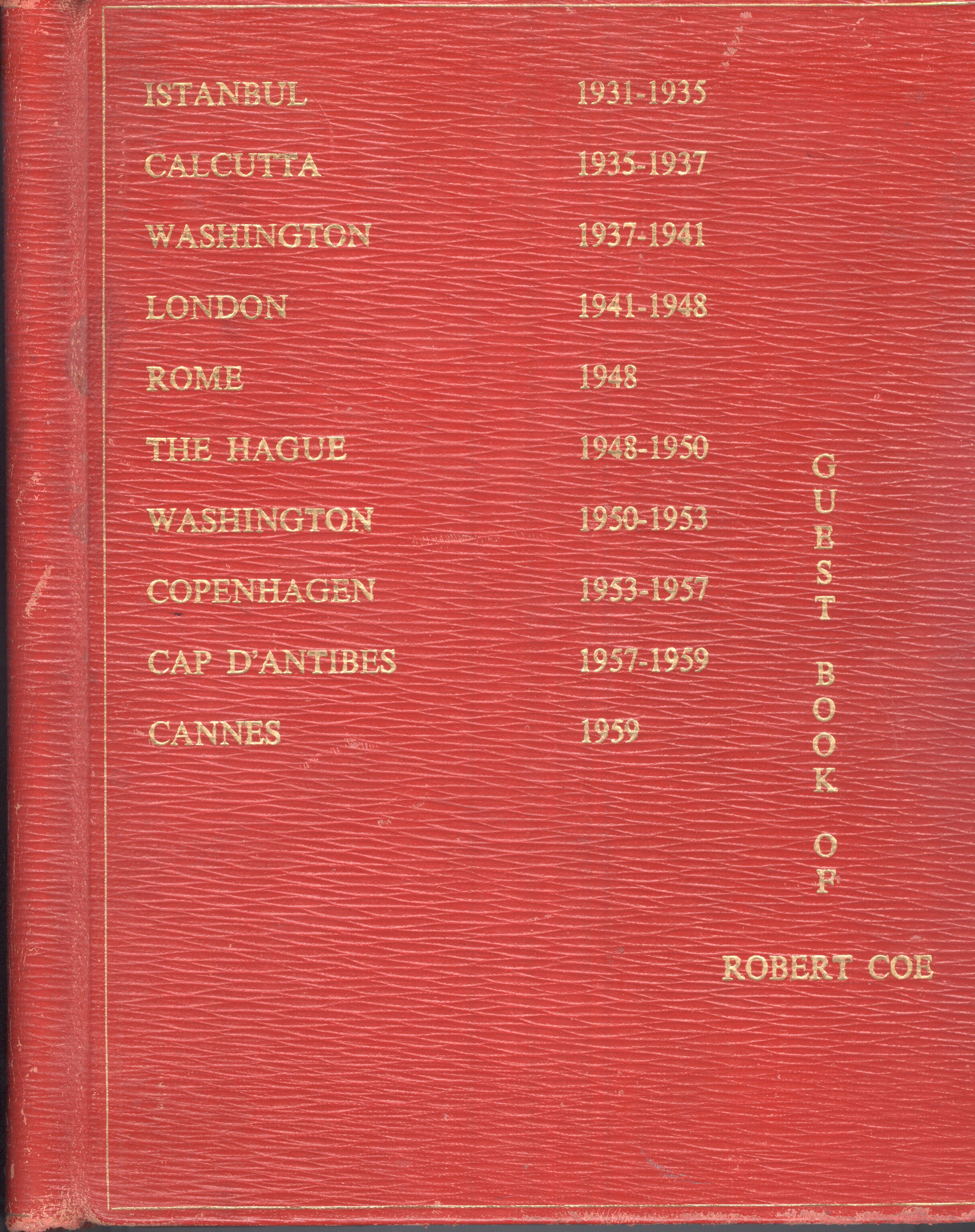 (Robert Douglas, 1902-1985, American Career Diplomat) — Sophie Dupré Autographs
