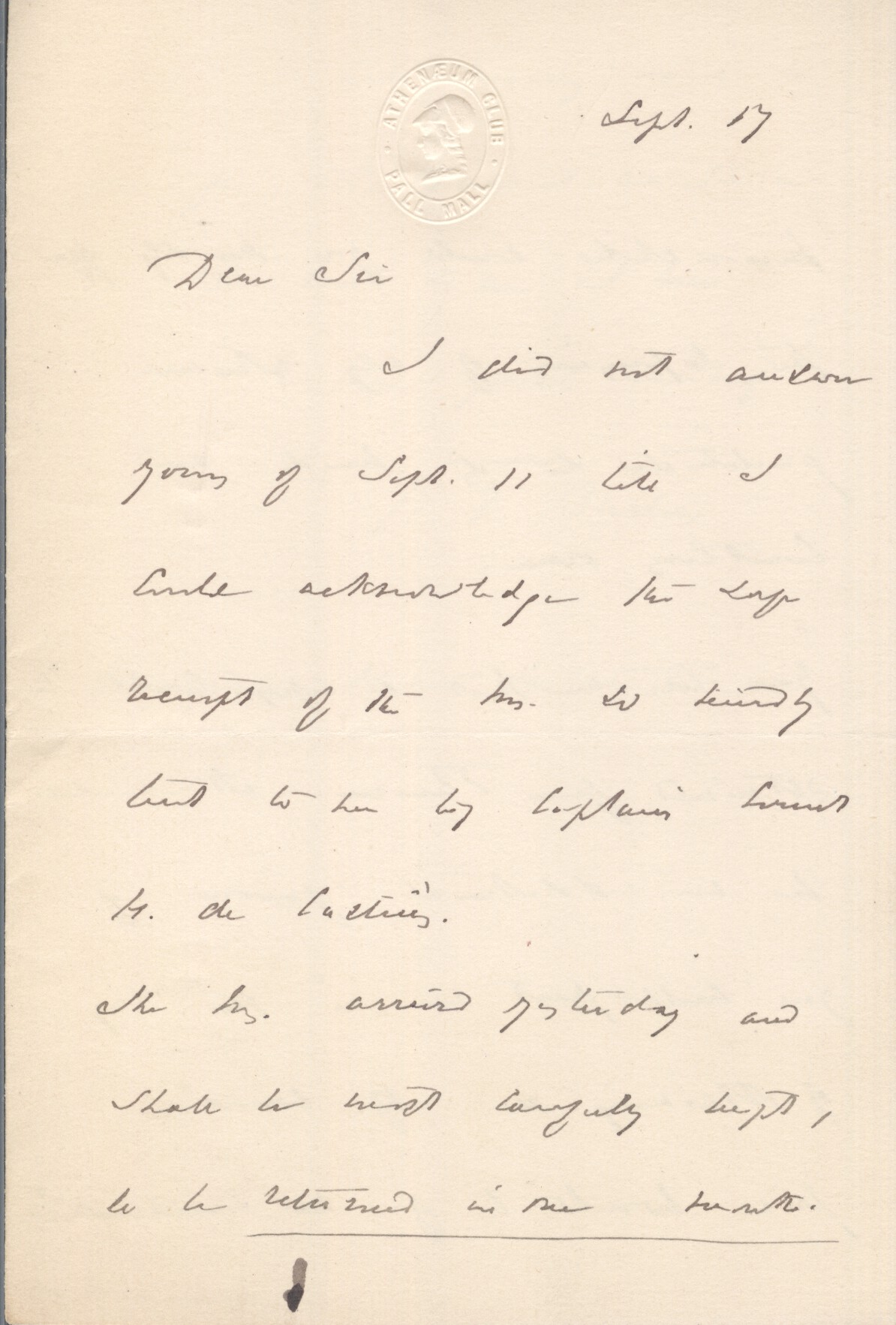 (Sir Richard Francis, 1821-1890, Traveller, Explorer and Linguist) — Sophie Dupré Autographs
