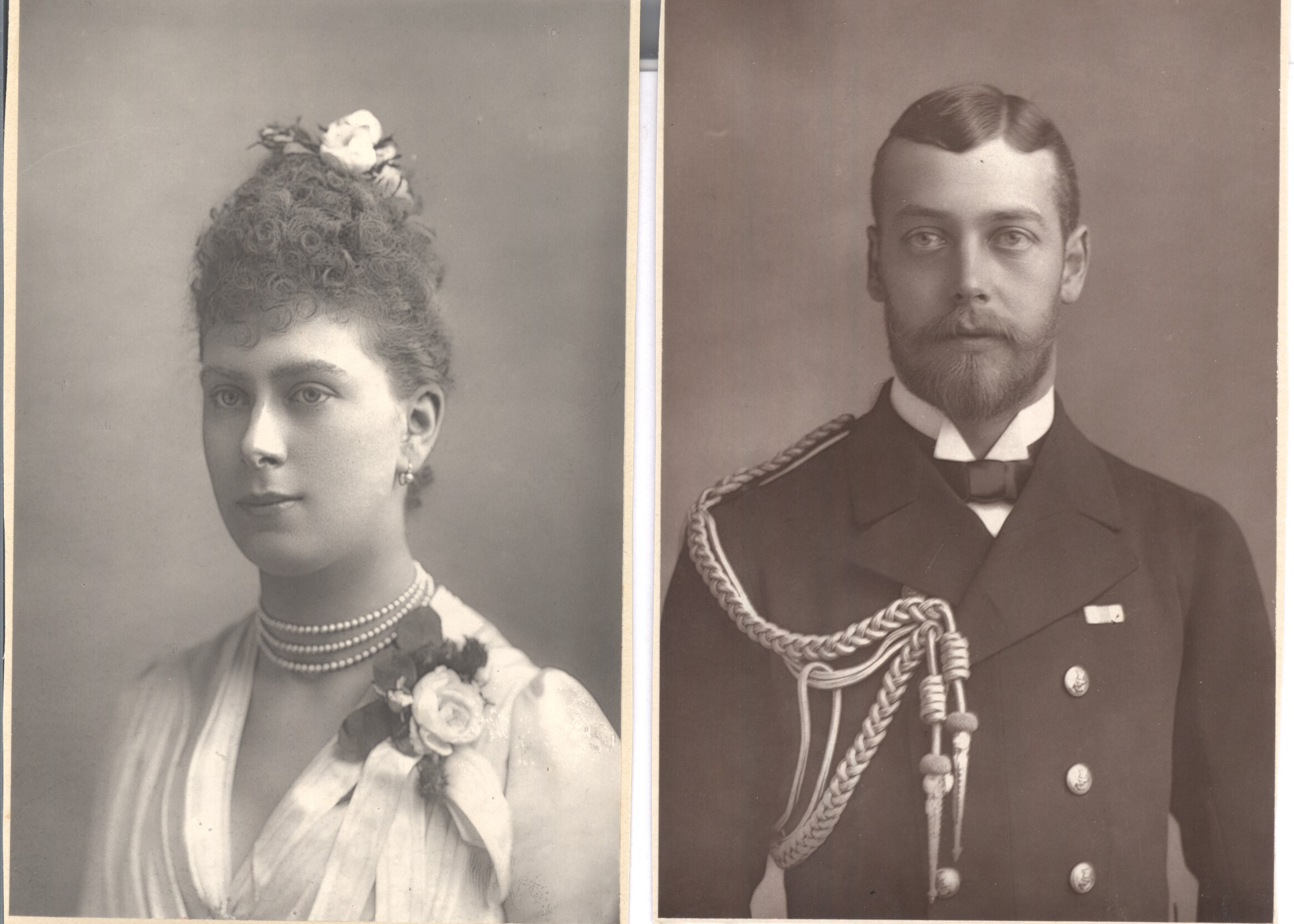 (1865-1936, King of Great Britain) & MARY (of Teck, 1867-1953, his Queen)] — Sophie Dupré Autographs
