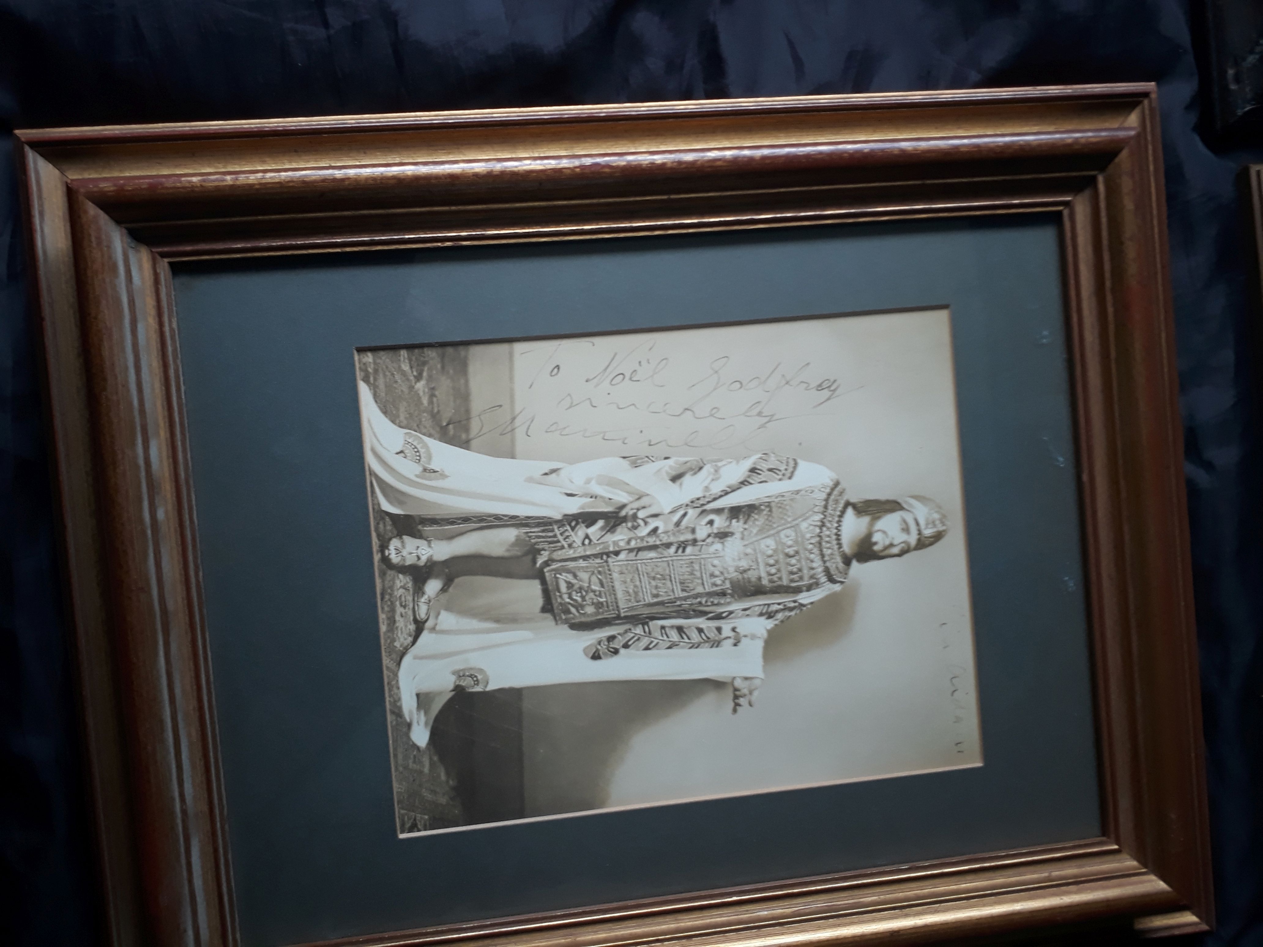 MARTINELLI — Fine Photograph signed and inscribed | Sophie Dupré Autographs