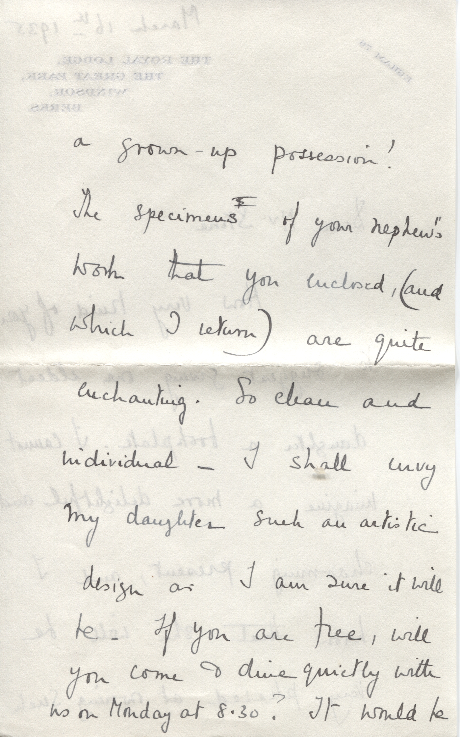 (The Queen Mother, 1900-2002, Queen of George VI) — Sophie Dupré Autographs