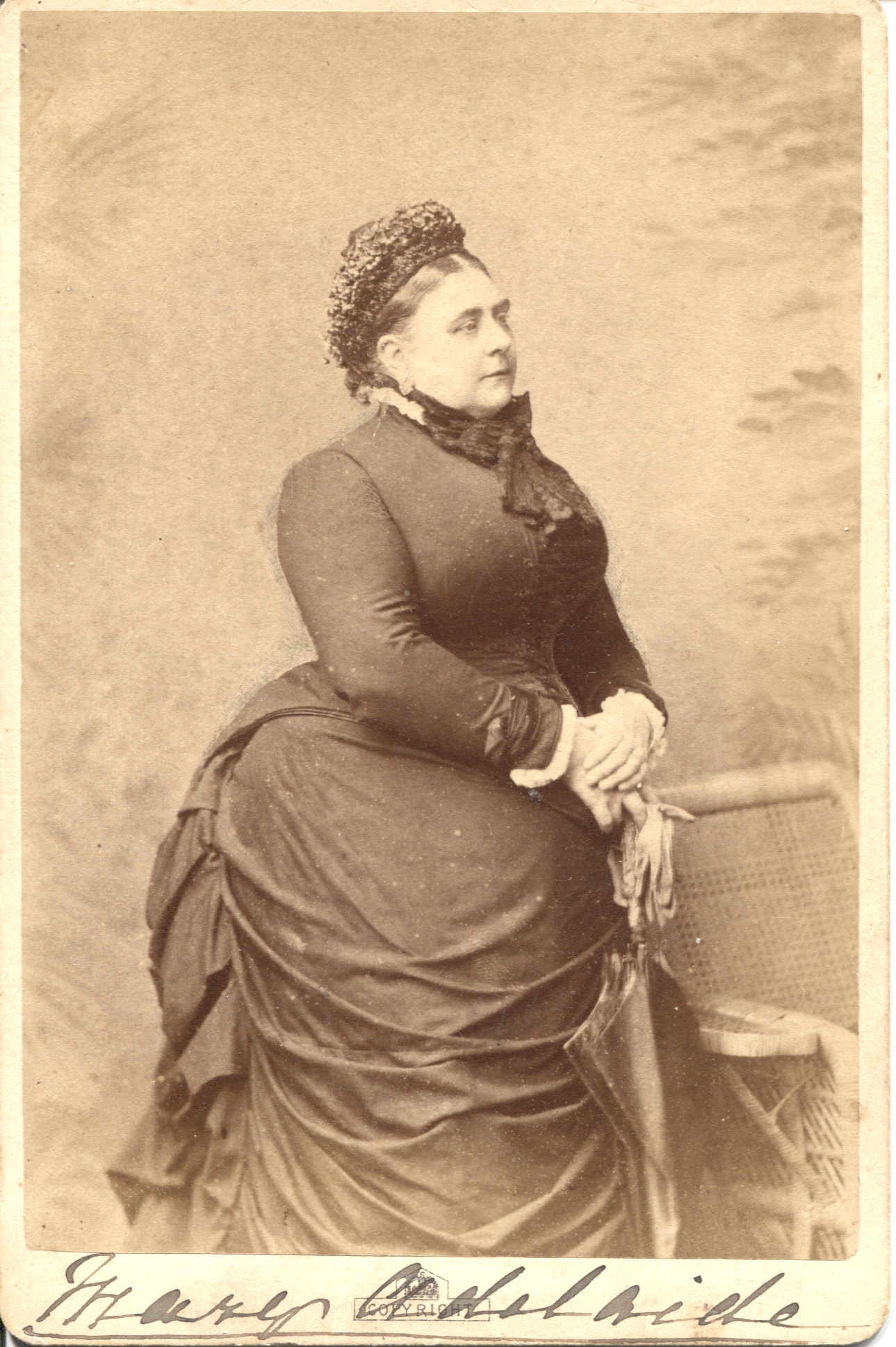 (Duchess of Teck, 1833-1897, Queen Mary's Mother) — Sophie Dupré Autographs