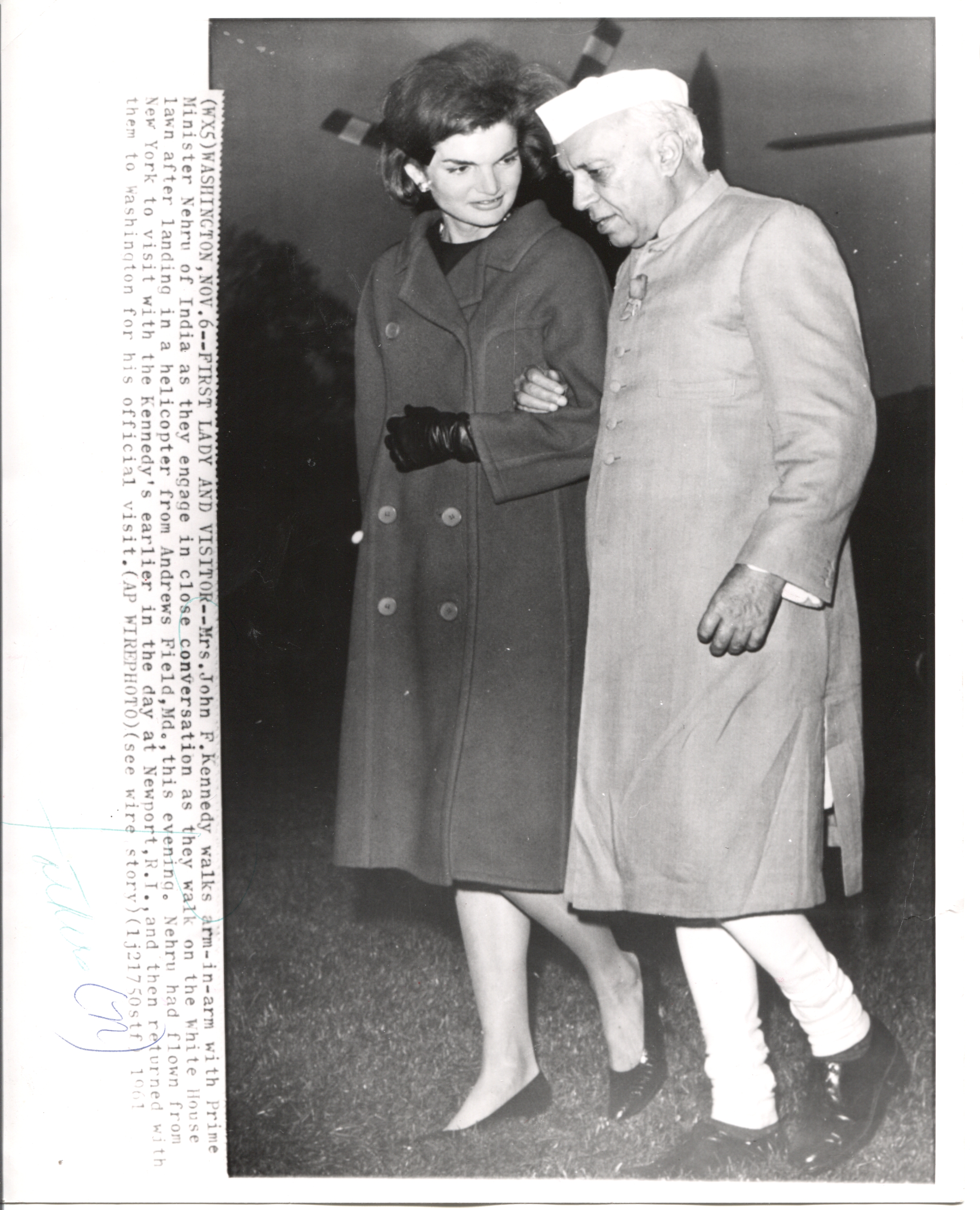 (Jawaharlal, 1889-1964, India's First Prime Minister)] — Sophie Dupré Autographs