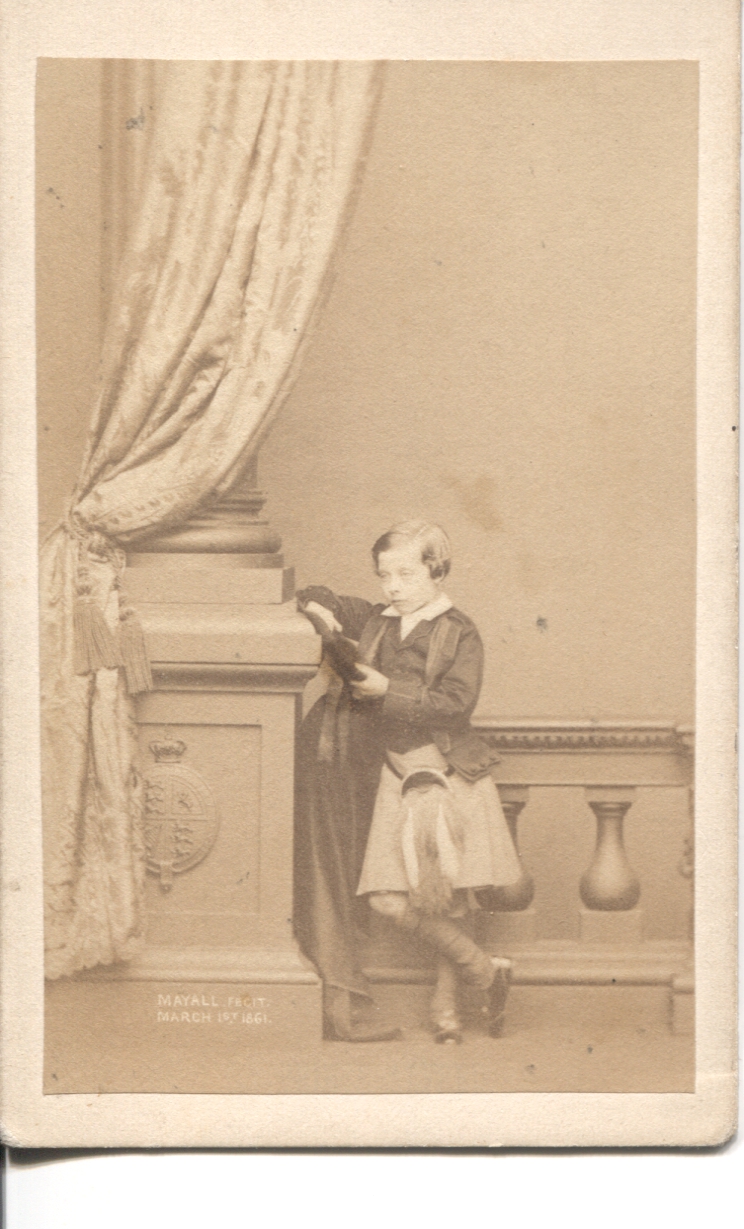 (George Albert, 1853-1884, 4th Son of Queen Victoria, Duke of Albany, a haemophiliac, died after an accident on 28th March in Cannes)] — Sophie Dupré Autographs