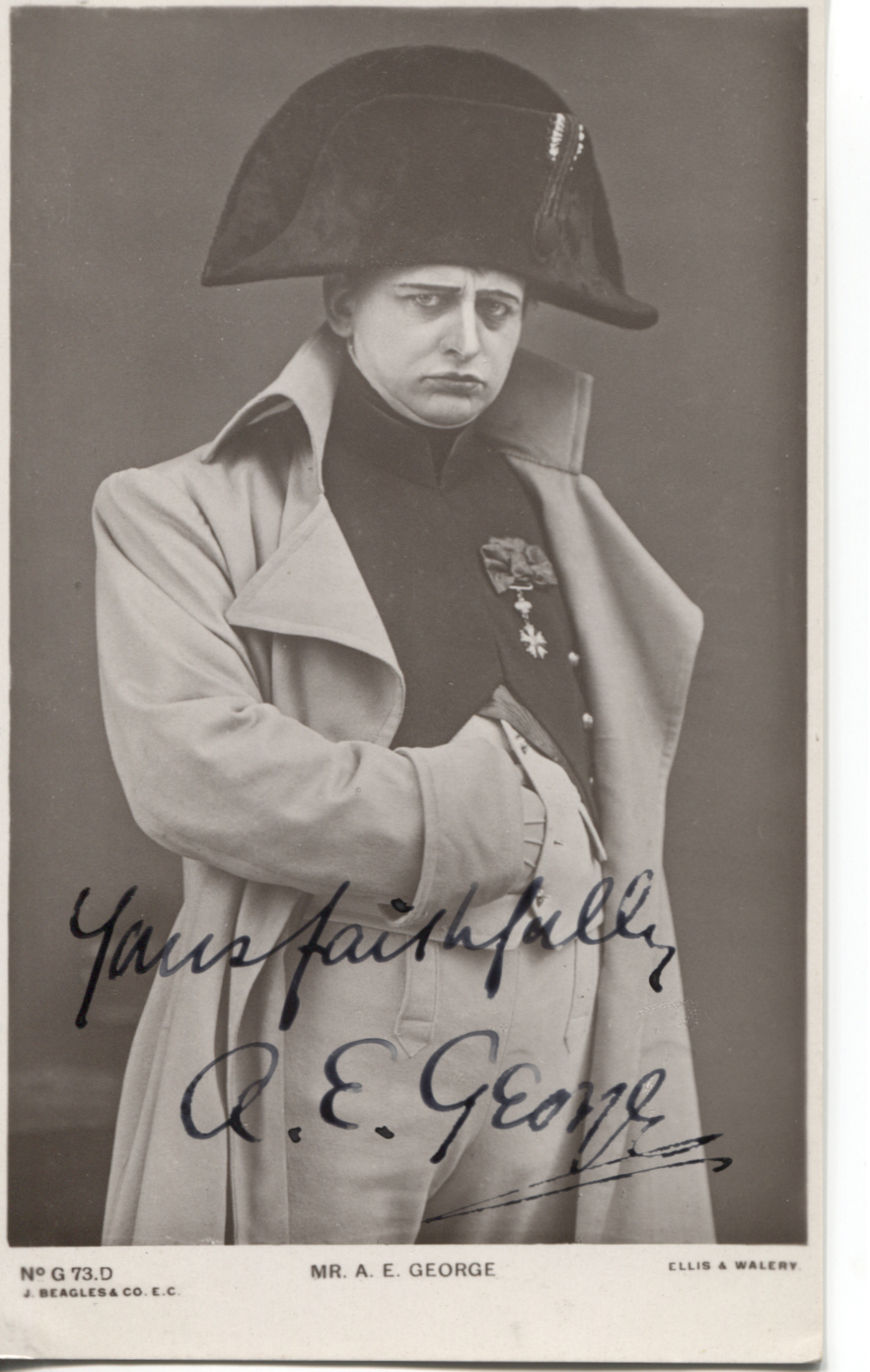 (Albert Edward, 1869-1920, Actor who appeared in Silent Films and Shakespeare plays) — Sophie Dupré Autographs