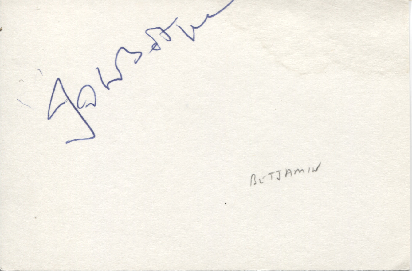 (Sir John, 1906-1982, Poet Laureate) — Sophie Dupré Autographs
