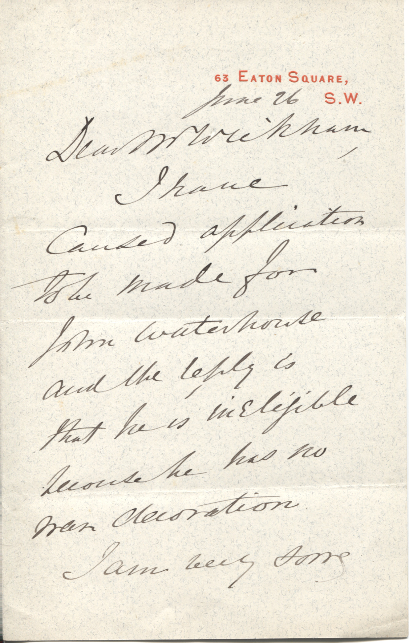 (Robert Cornelis, 1810-1890, Field-Marshal, from 1868 1st Baron) — Sophie Dupré Autographs