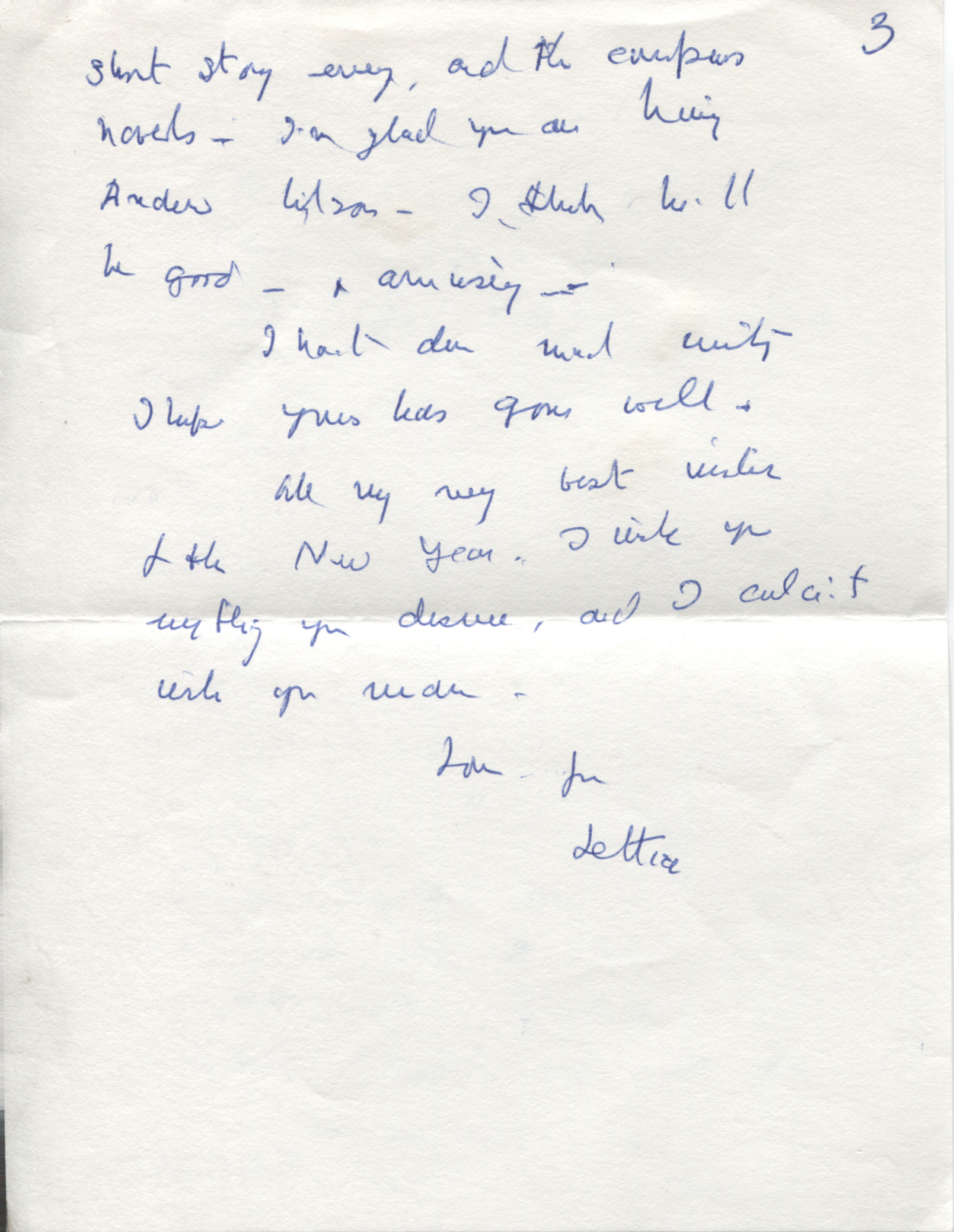 COOPER — Long Autograph Letter Signed to Josephine PULLEIN-THOMPSON | Sophie Dupré Autographs