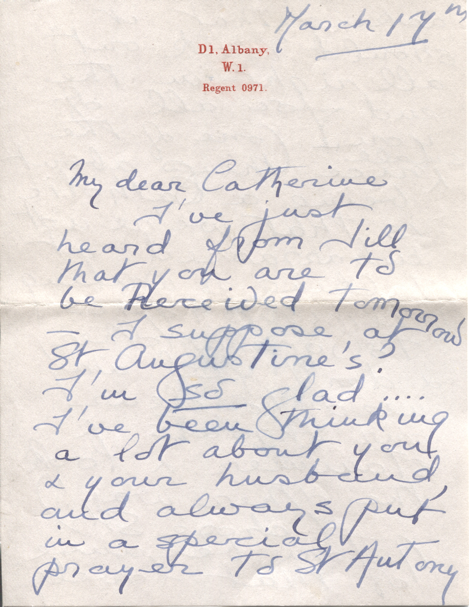 (G.B., 1890-1973, Author) — Sophie Dupré Autographs
