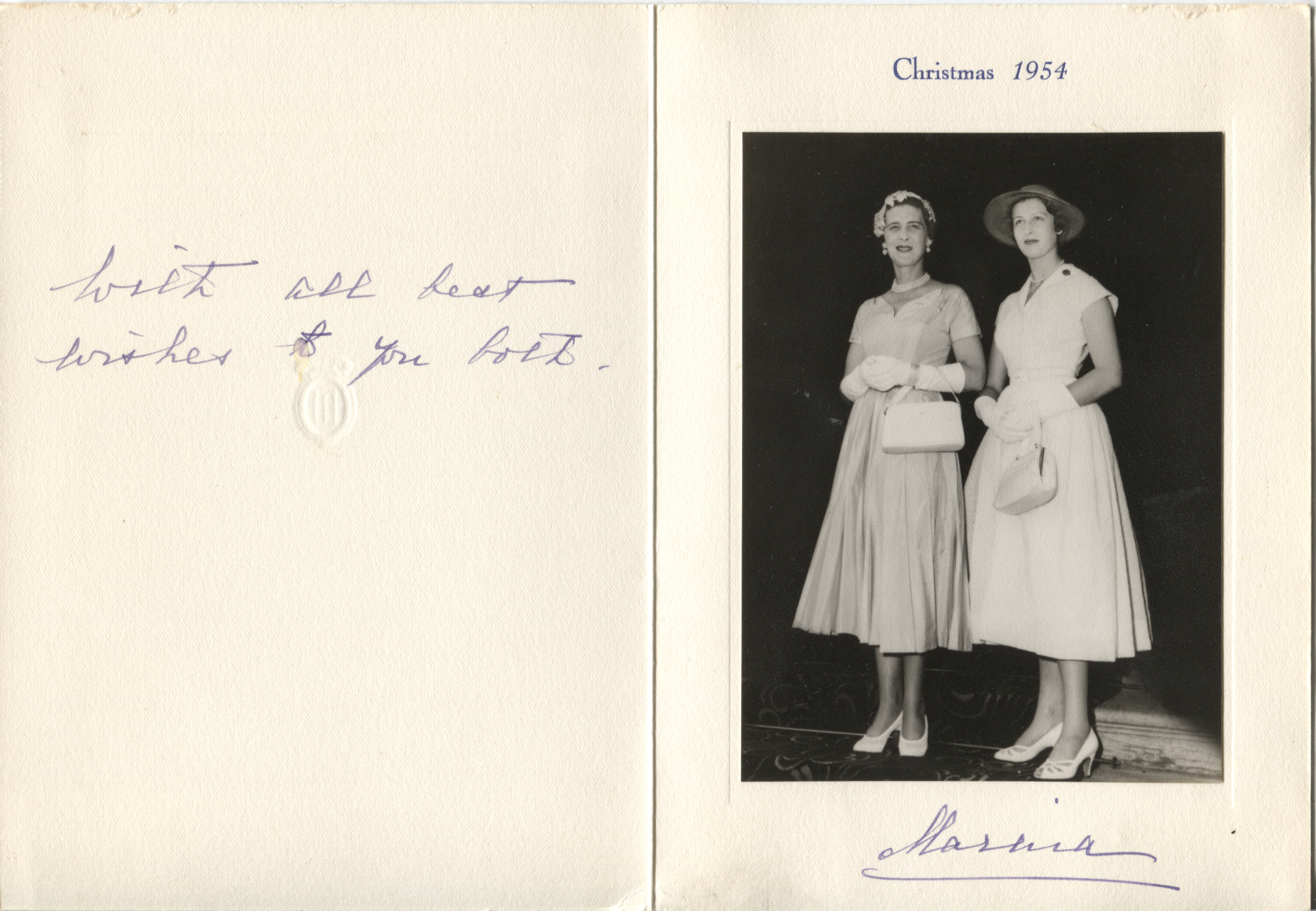 (Duchess of Kent, 1906-1969, Princess of Greece) — Sophie Dupré Autographs