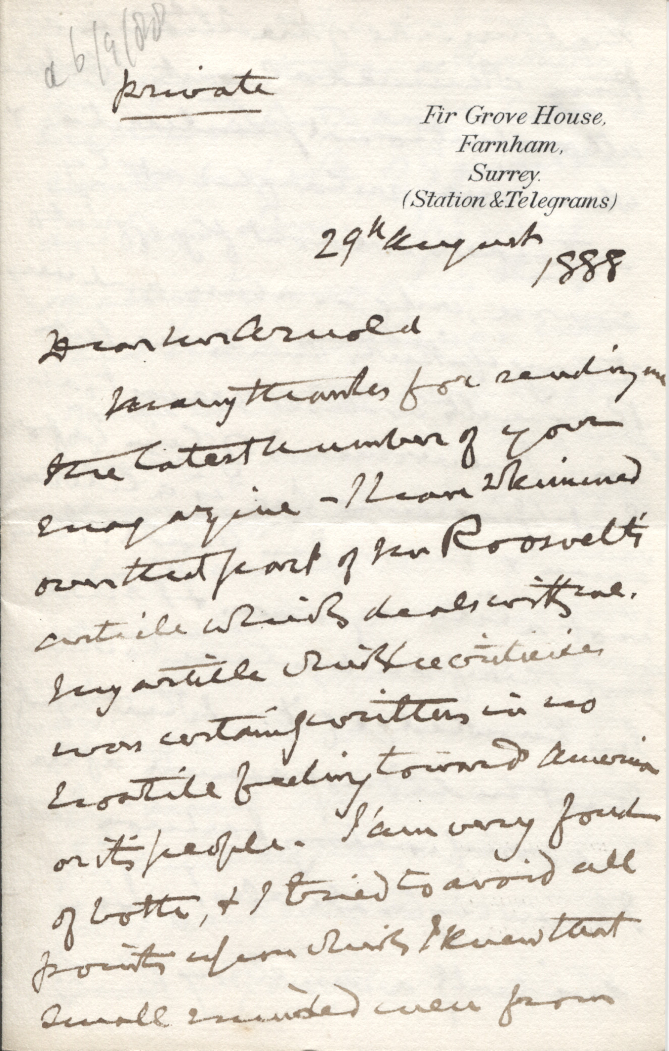 (Garnet, Viscount, 1833-1913, Field Marshal, C-in-C of the Army) — Sophie Dupré Autographs