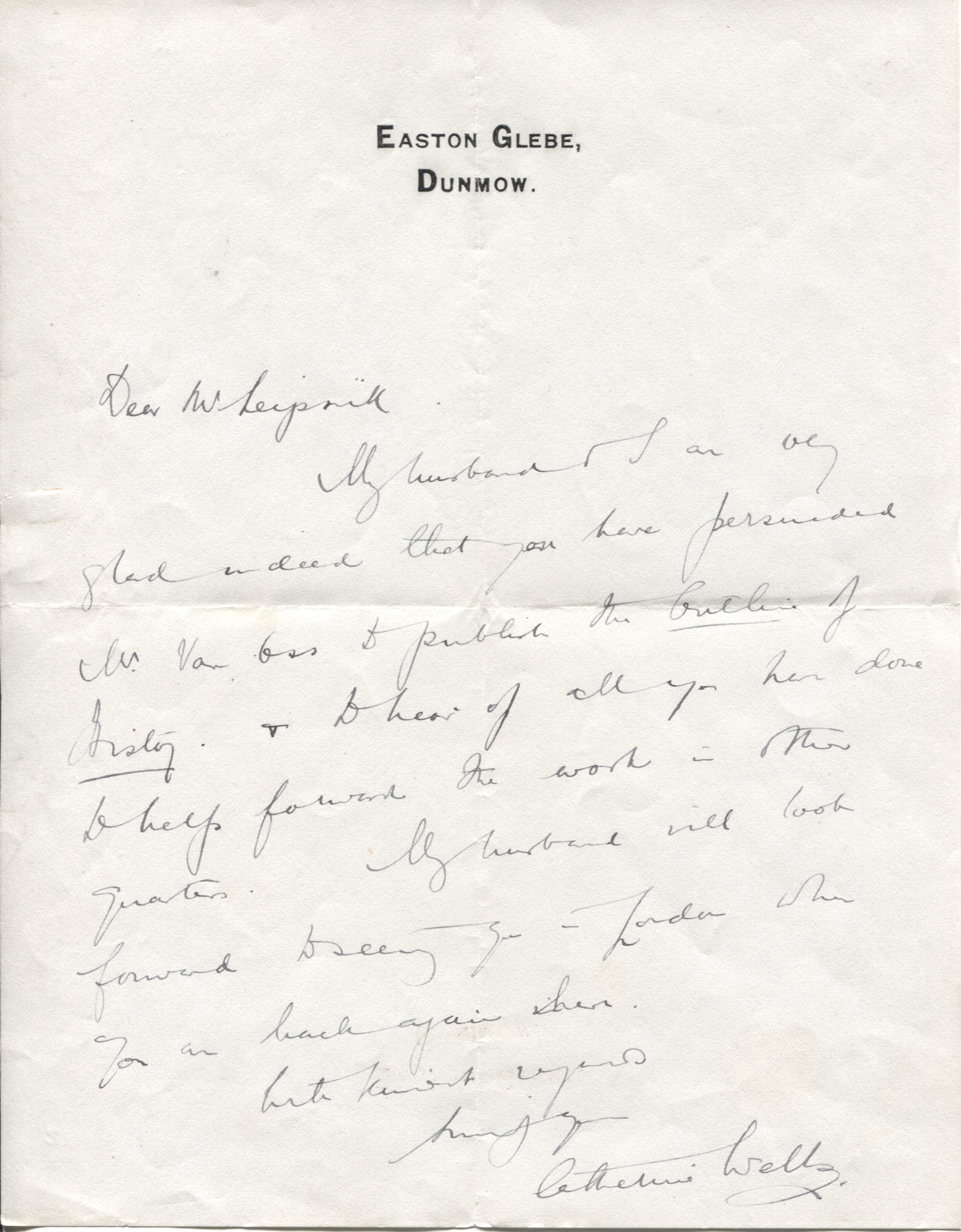 (Amy Catherine Robbins, 1895-1927, Writer and Poet, Wife of H. G. Wells) — Sophie Dupré Autographs