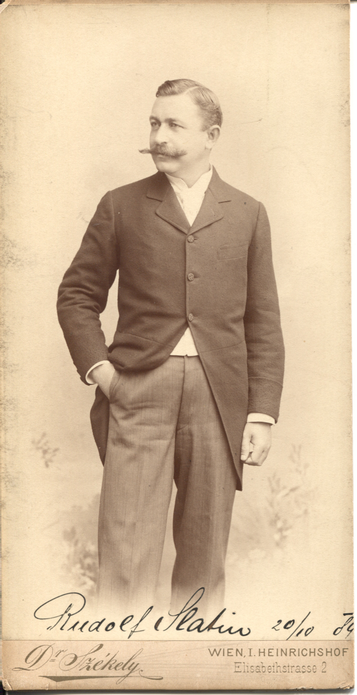 (Baron Rudolf Carl von, 1857-1932, Austrian Soldier who served under General Gordon in the Sudan, Governor of Darfur, Inspector General of the Sudan from 1900 to 1914 and President of the Austrian Red Cross) — Sophie Dupré Autographs