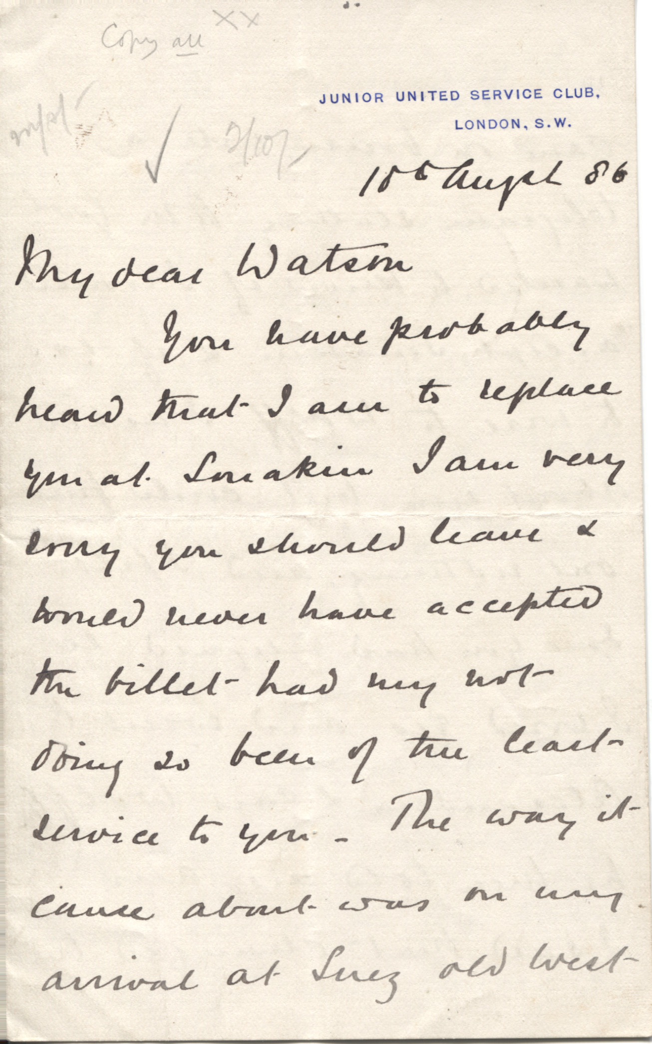 (Horatio Herbert, 1st Earl, 1850-1916, Commander in Chief in South Africa, Field Marshal Earl Kitchener of Khartoum) — Sophie Dupré Autographs